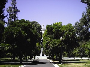 Walkway to the State Capital