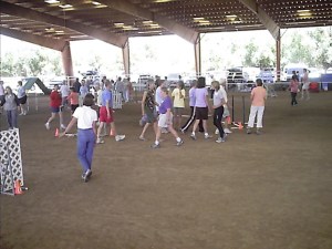 The agility dance aka the walk thru