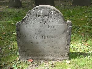 Grave Stone from King's Chapel
